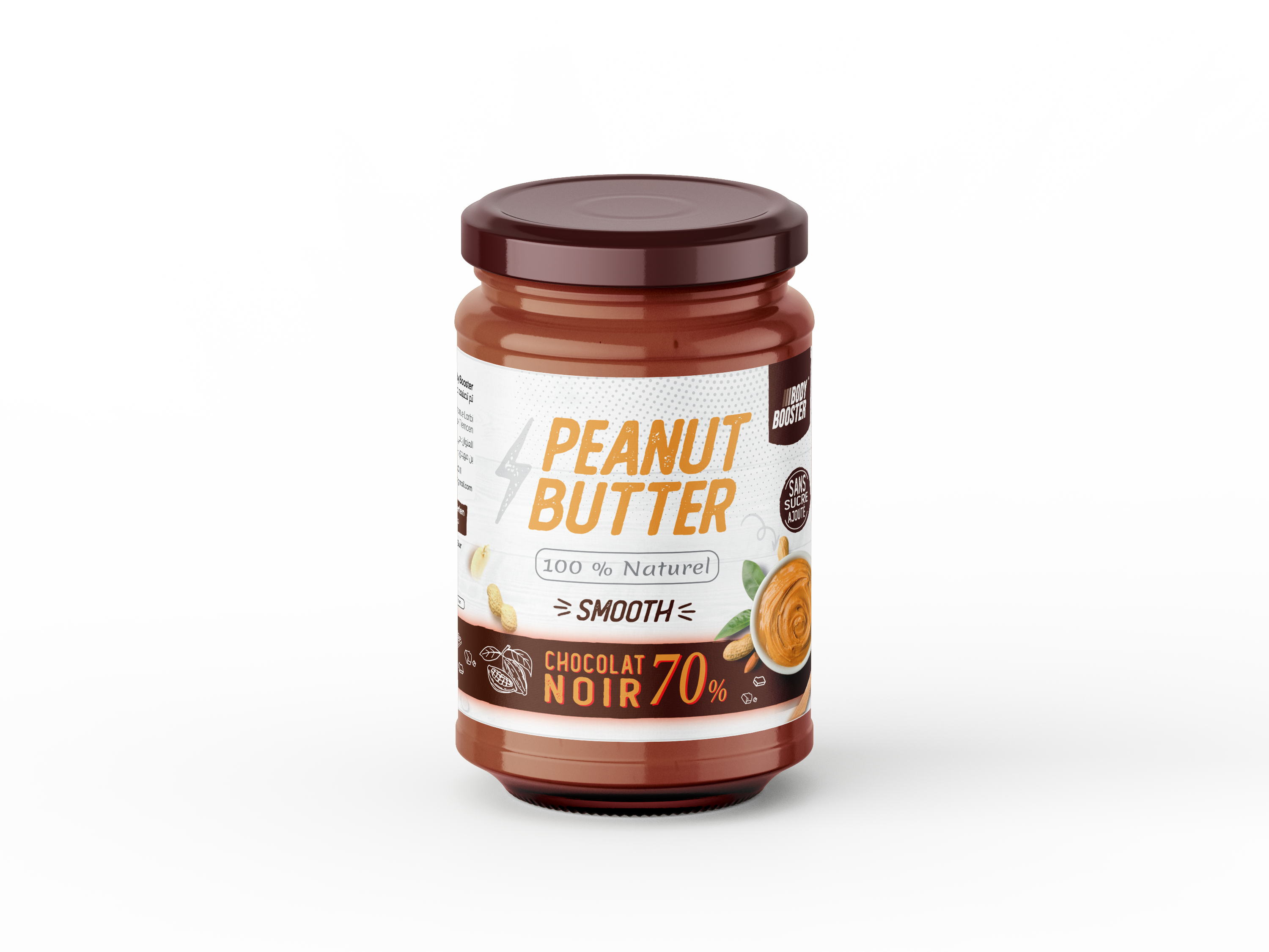 Beurre de cacahuète chocolat noir (350g)